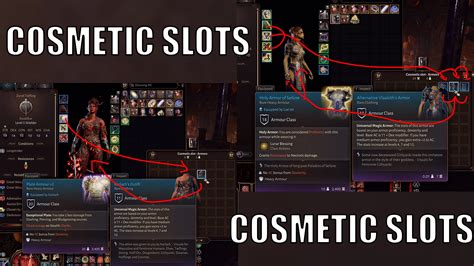 Cosmetic slots at Baldur's Gate 3 Nexus .